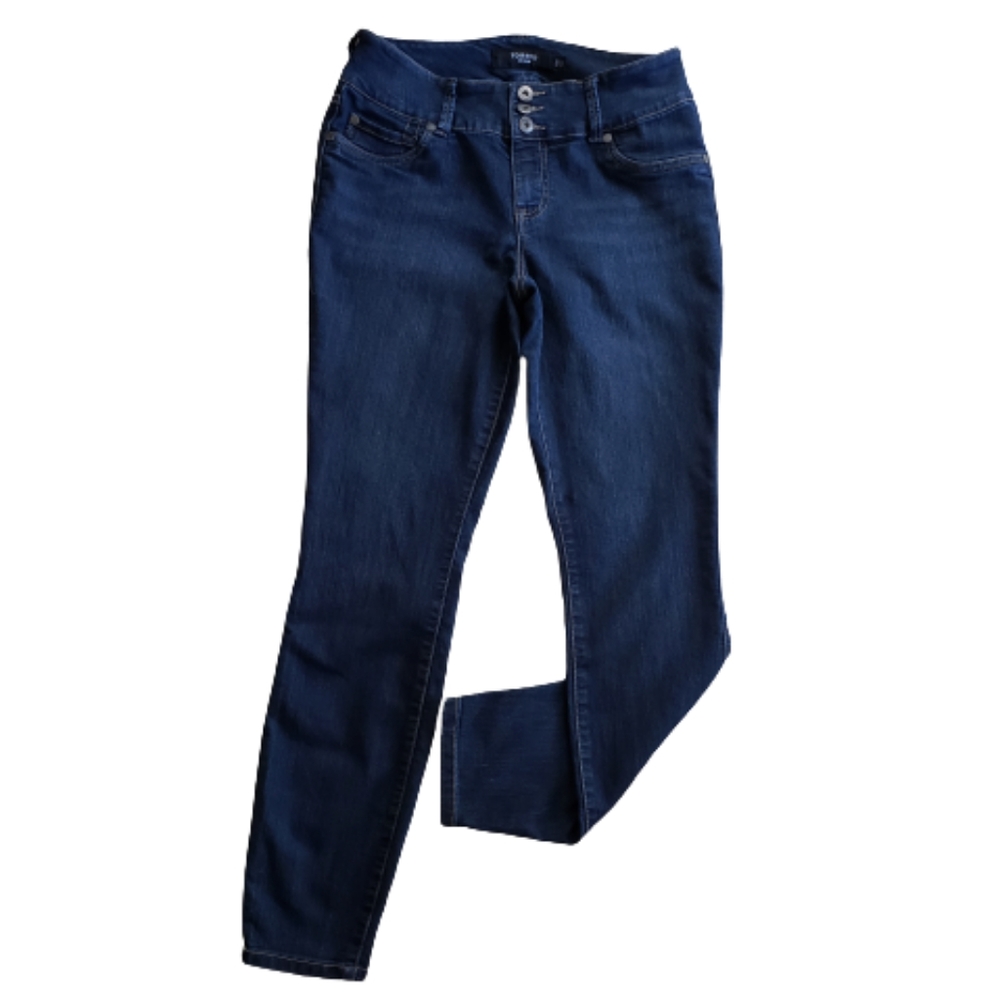 Torrid High Waisted Jeans Dark Wash Denim Size 10R
